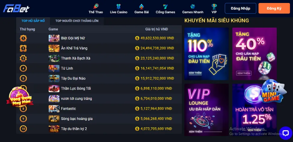 Mẹo quay nổ hũ trúng jackpot tại f83 game